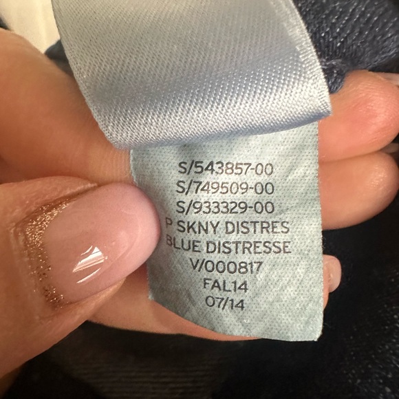 Gap Skinny Dark Wash Jeans- Size 10 - Picture 6 of 7